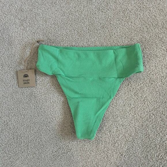 NWT Free People Toast Swim Signature Banded Waist Bikini Bottoms Daiquiri - Picture 3 of 3